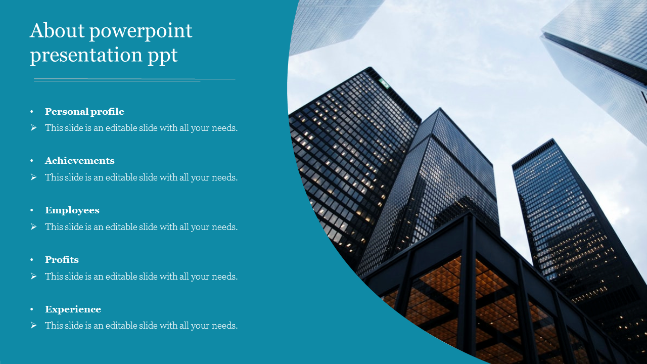 Fantastic About PowerPoint Presentation PPT Template Slides